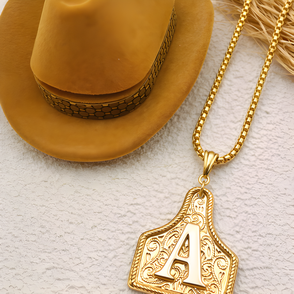 Cattlemark Co.™ Cowtag Necklace