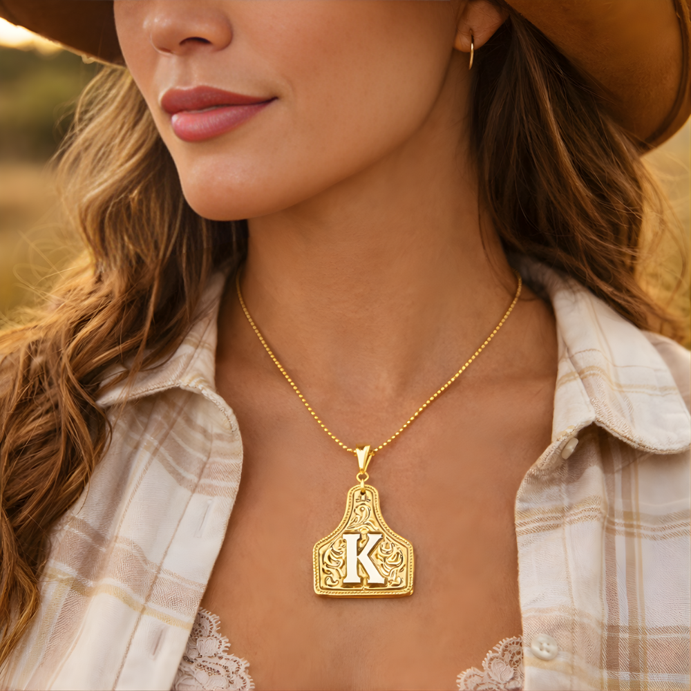 Cattlemark Co.™ Cowtag Necklace