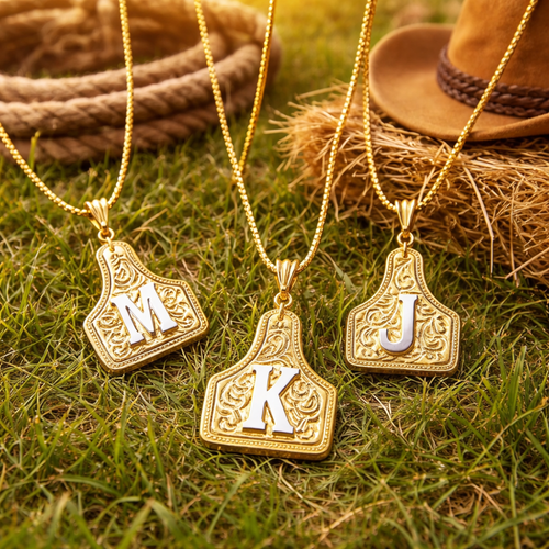 Cattlemark Co.™ Cowtag Necklace